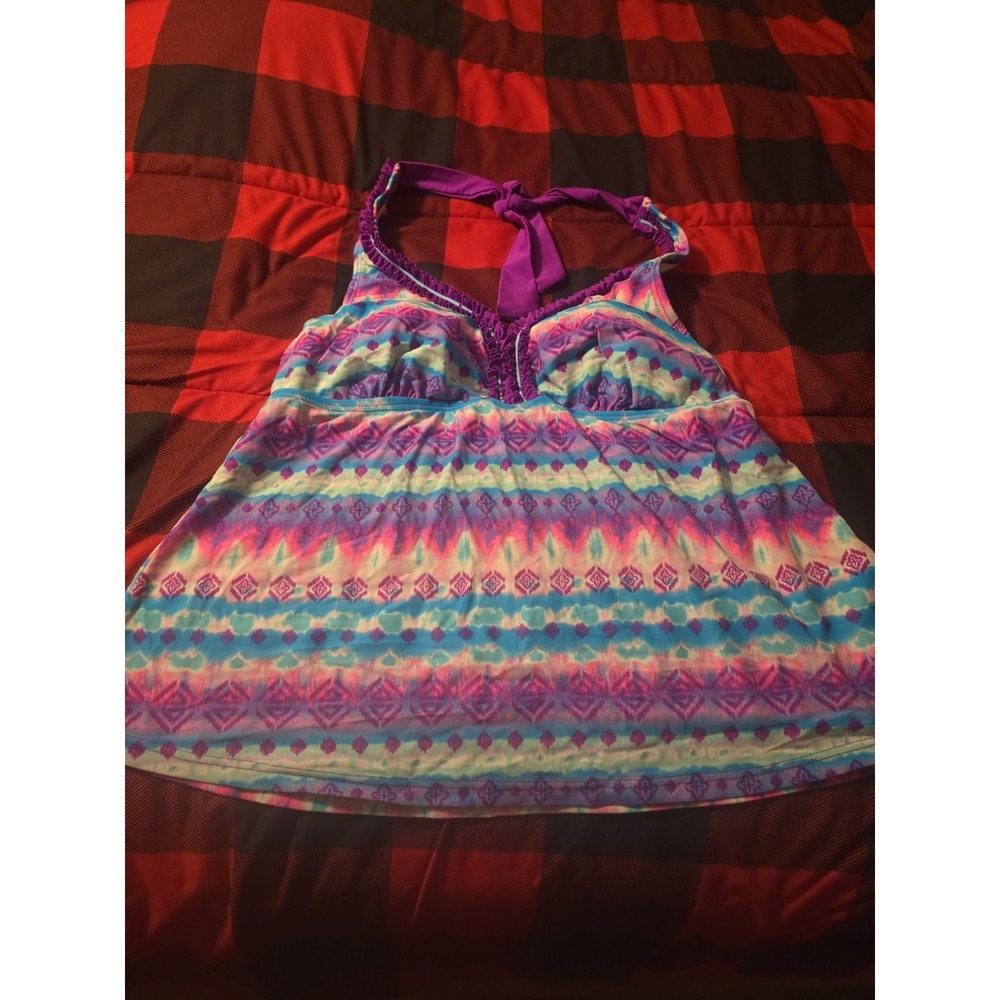 Women's Plus Size 1 Swim Since Halter Tankini Top